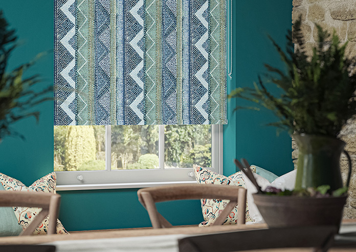 Cerrado, Electric Blues - Roller Blind - Image 5